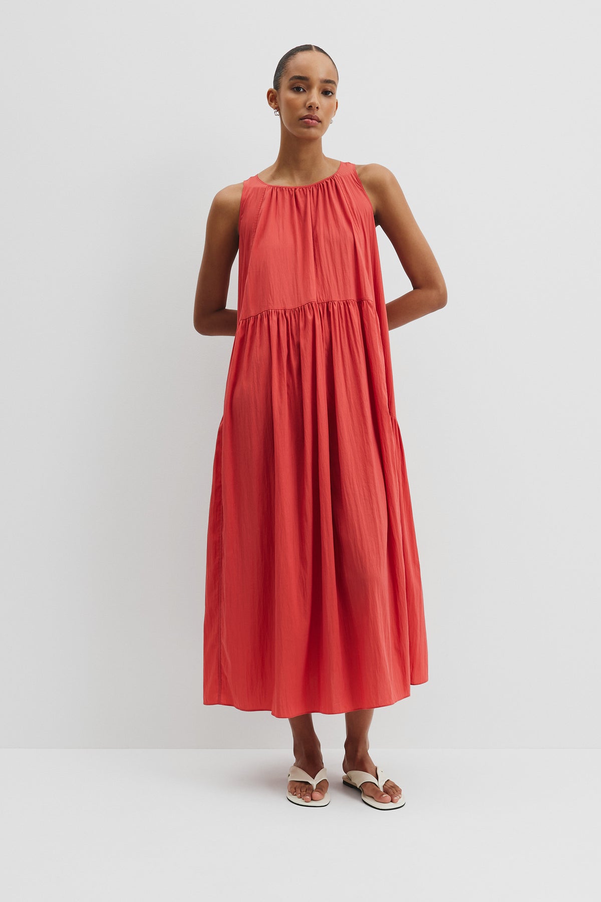 Trapeze Maxi Dress