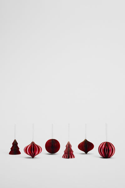 Honeycomb Decoration Set of 6