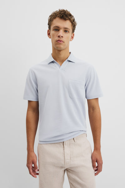 Australian Cotton Textured Stripe Trophy Polo