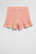 Flower Knit Short