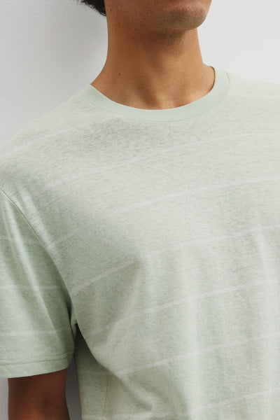 Hemp Slub Stripet-Shirt