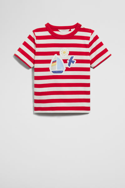 Stripe Boat T-Shirt