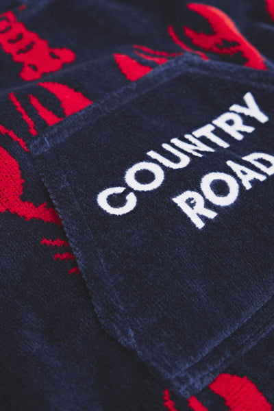 Australian Cotton Lobster Poncho