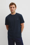 Australian Cotton Cr Logo Tipped T-Shirt
