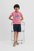 Stripe Fish T-Shirt