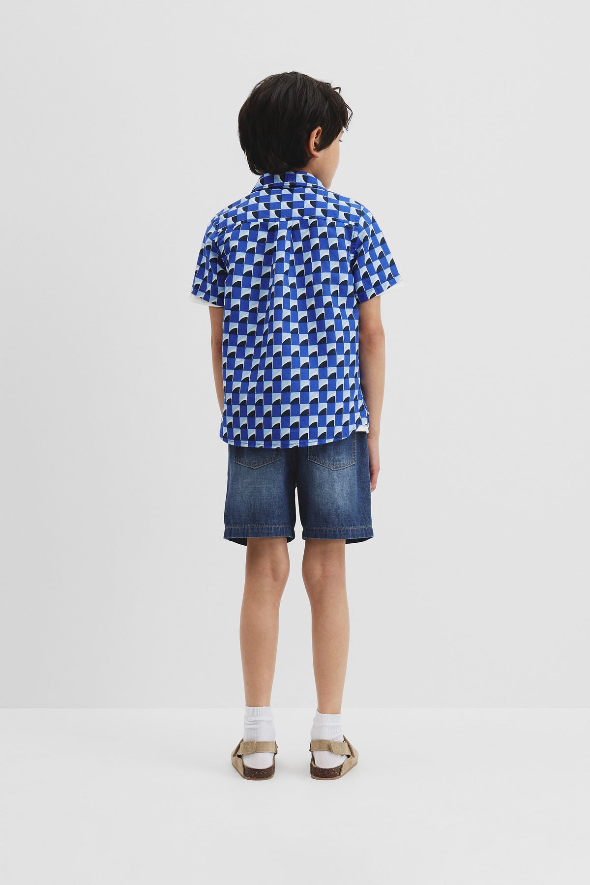 Geometric Print Shirt