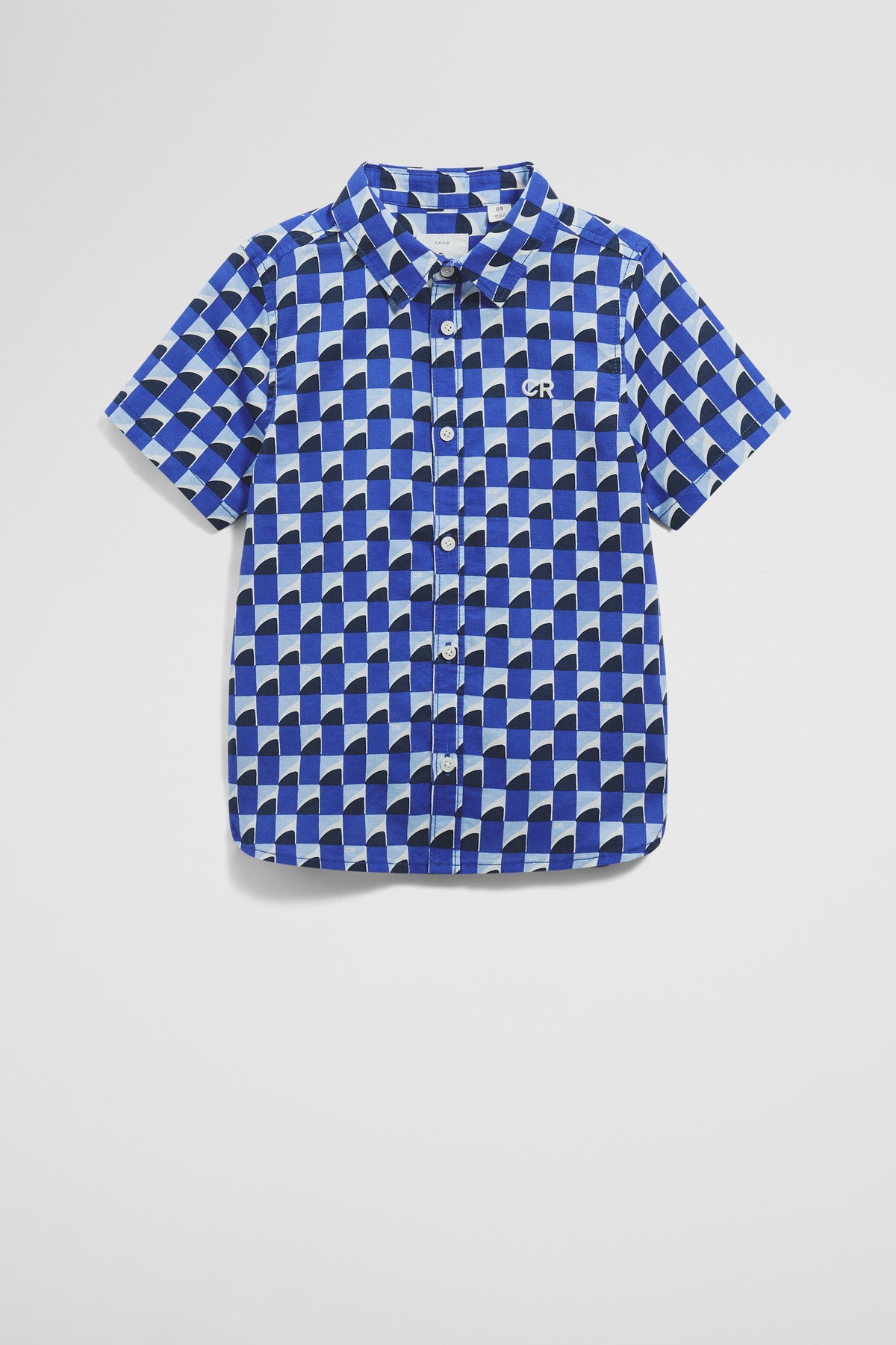 Geometric Print Shirt
