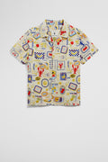Stamp Print Shirt