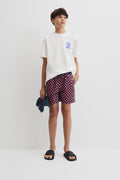 Teen Stripe Detail Board Short