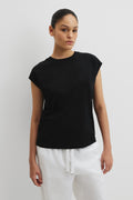 Australian Cotton Crew Neck Slub T-Shirt