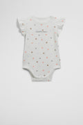 Frill Short Sleeve Spot Bodysuit