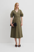 Fit And Flare Midi Dress