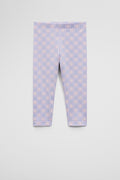 Organically Grown Cotton Blend Geometric Legging