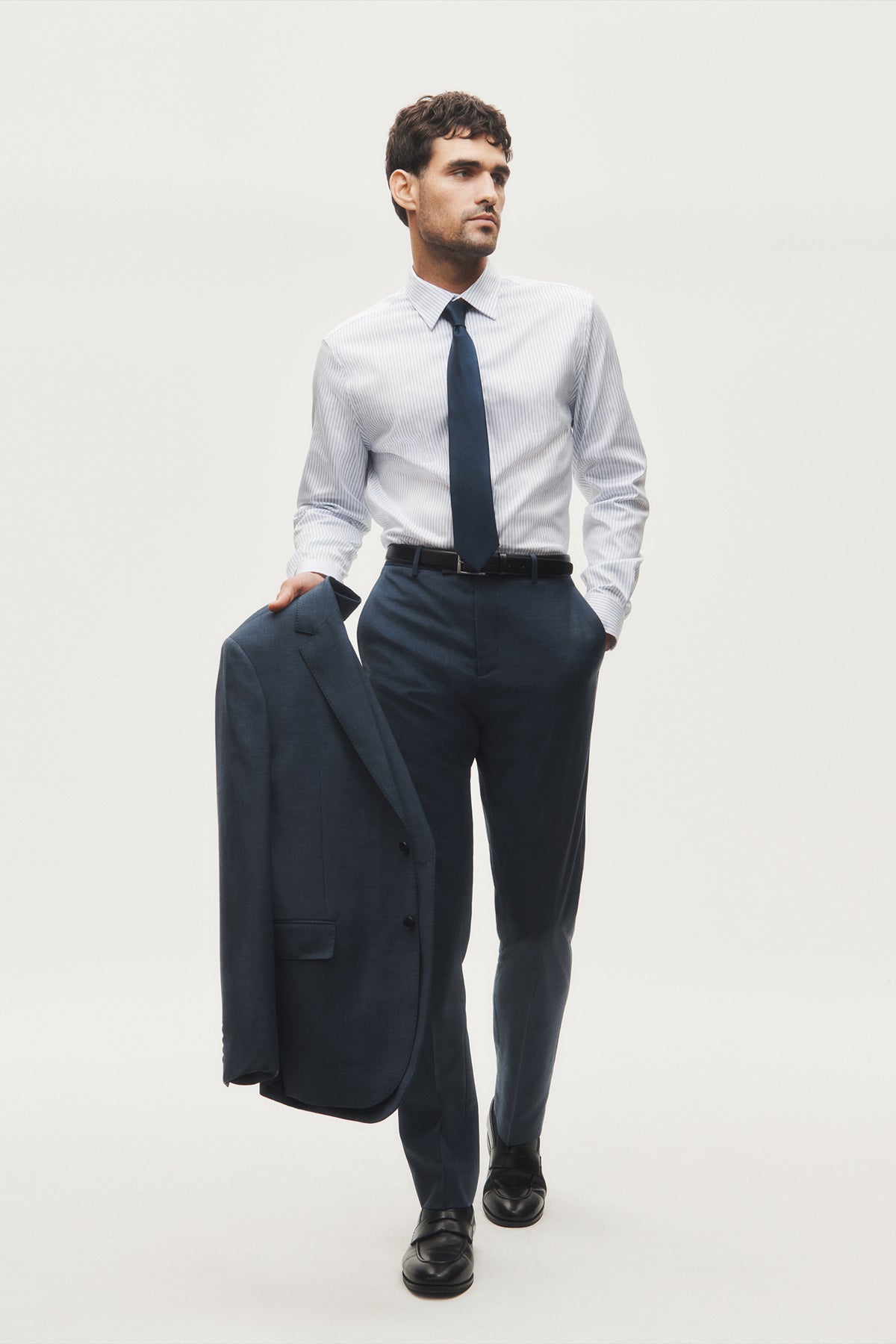 Regular Wool Blend Pant