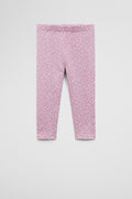 Organically Grown Cotton Blend Heart Legging