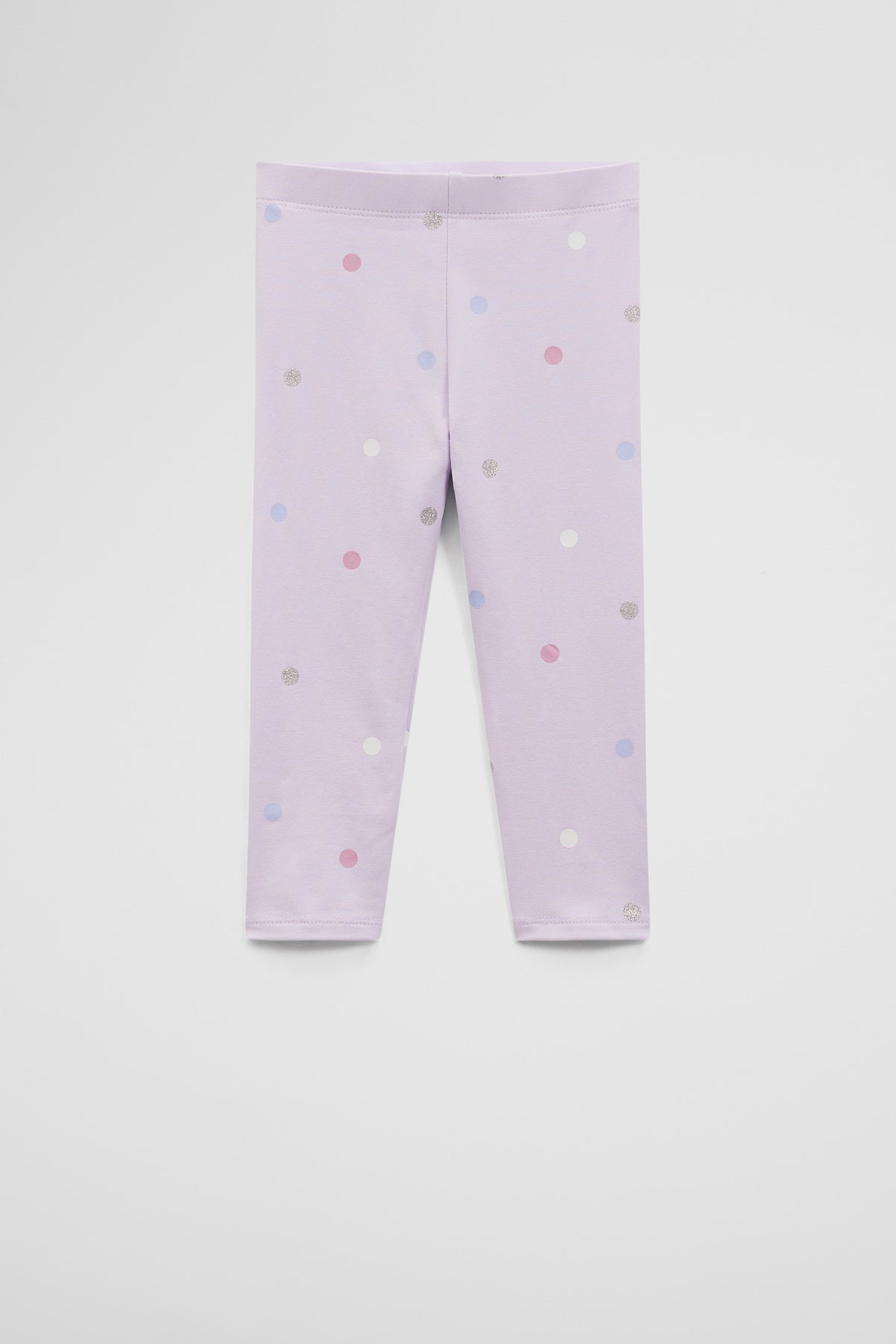 Organically Grown Cotton Blend Spot Legging