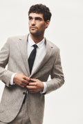 Regular Linen Cotton Textured Jacket