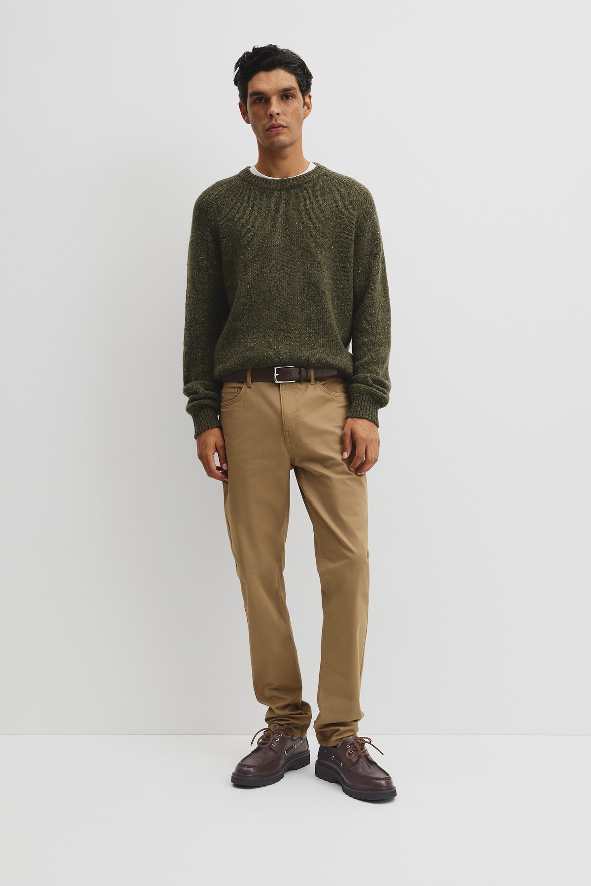Australian Cotton Tapered Five Pocket Pant