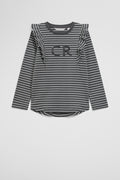 Australian Cotton Logo Frill T-Shirt