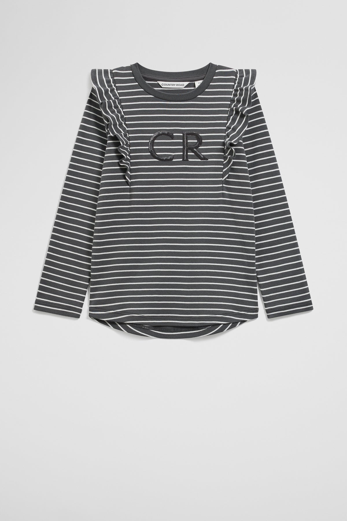 Australian Cotton Logo Frill T-Shirt