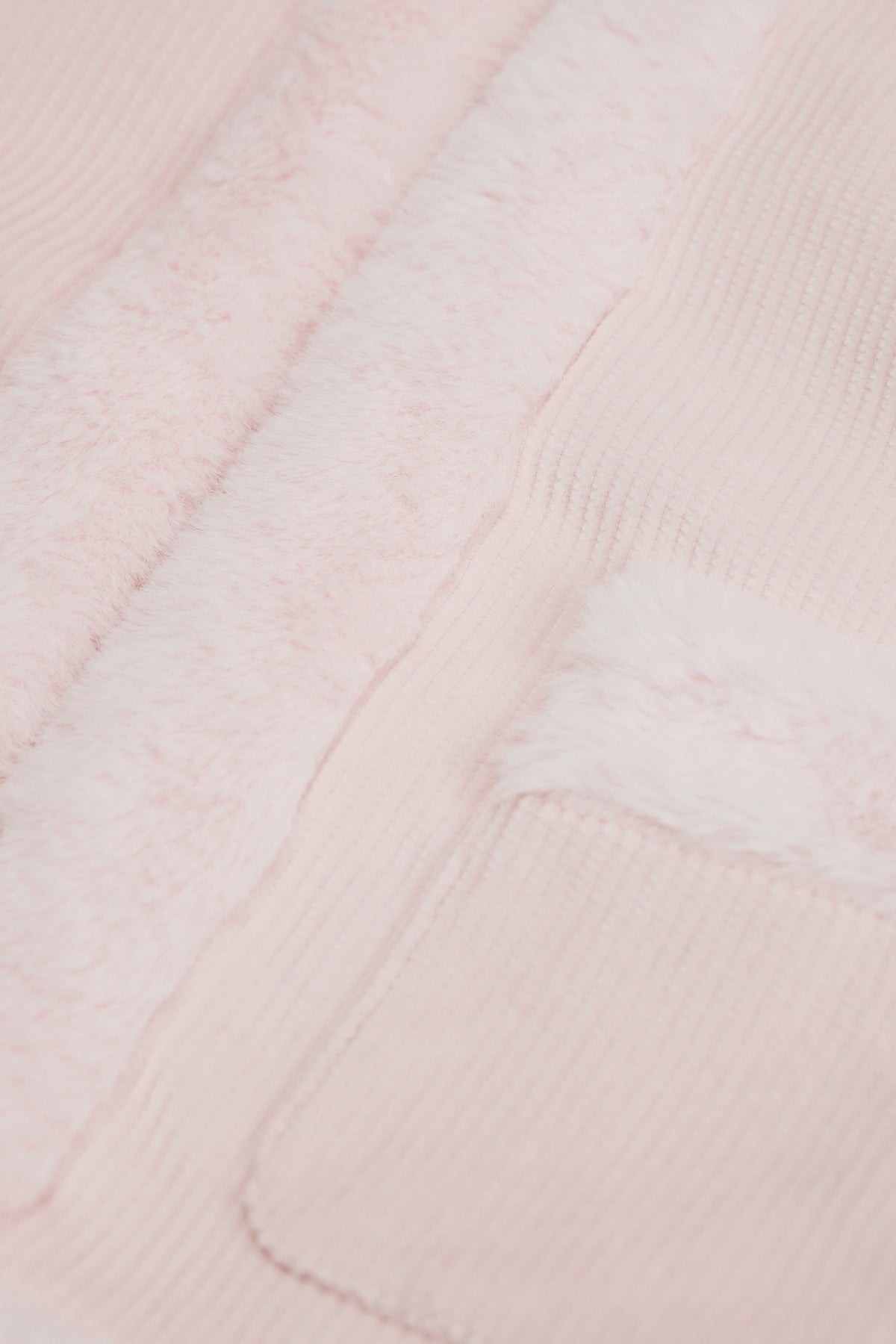 Reverse Faux Fur Vest