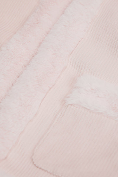 Reverse Faux Fur Vest