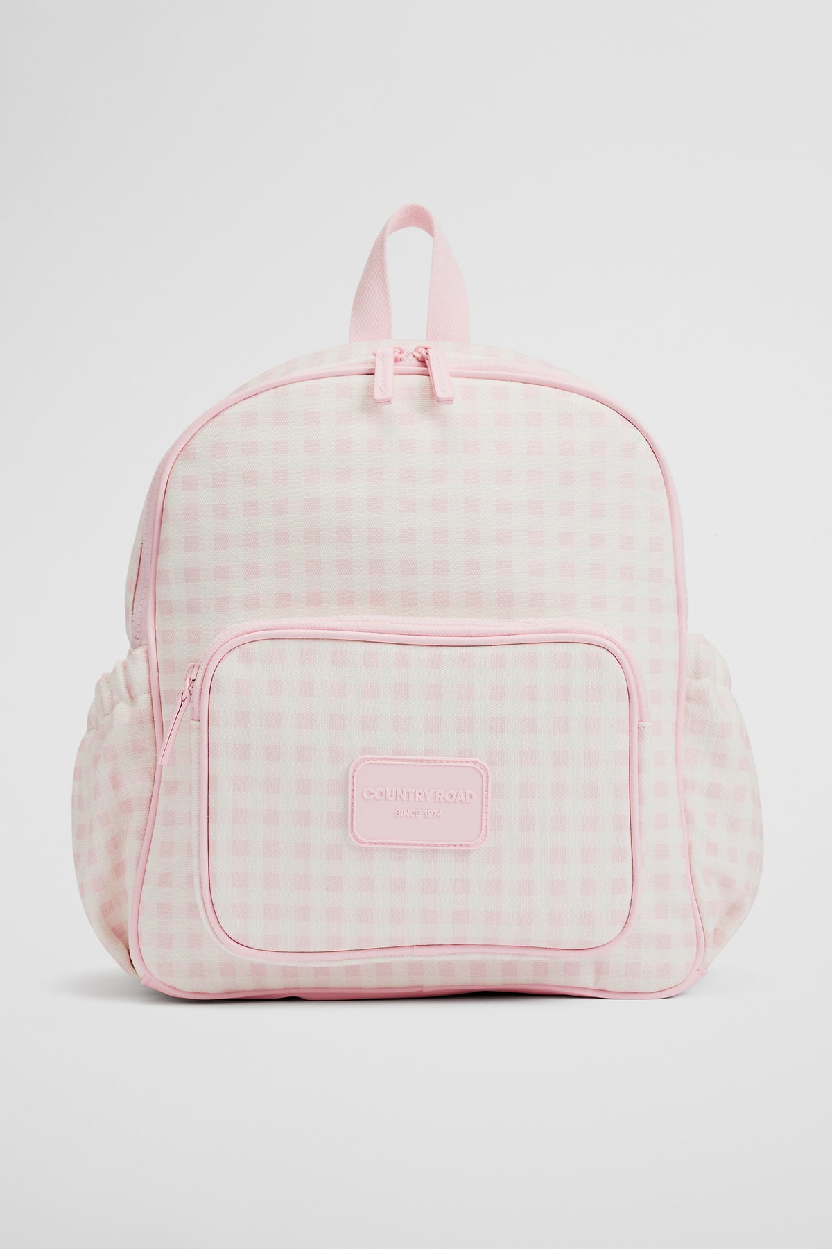 Gingham Backpack