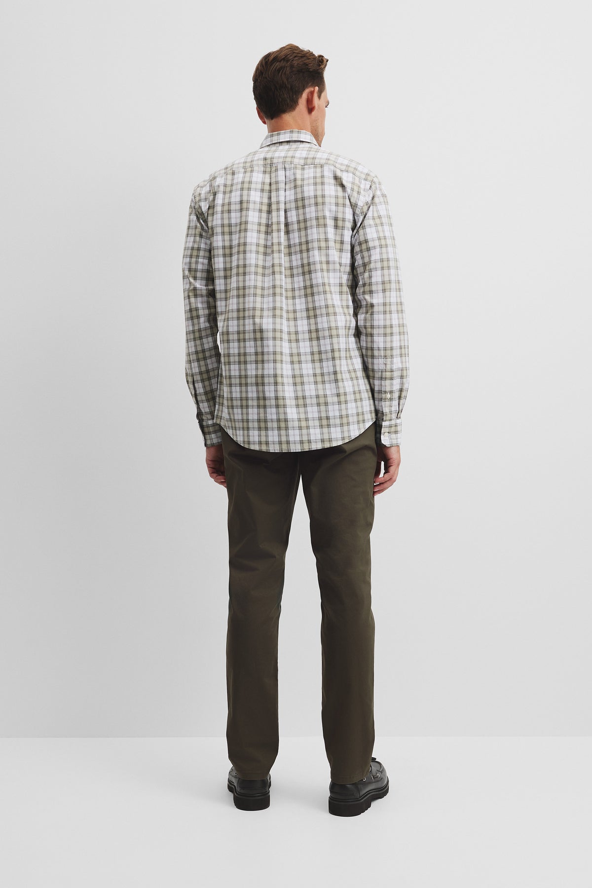 Regular Fit Cotton Check Shirt