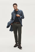 Long Sleeve Regular Fit Cotton Check Shirt With Pocket