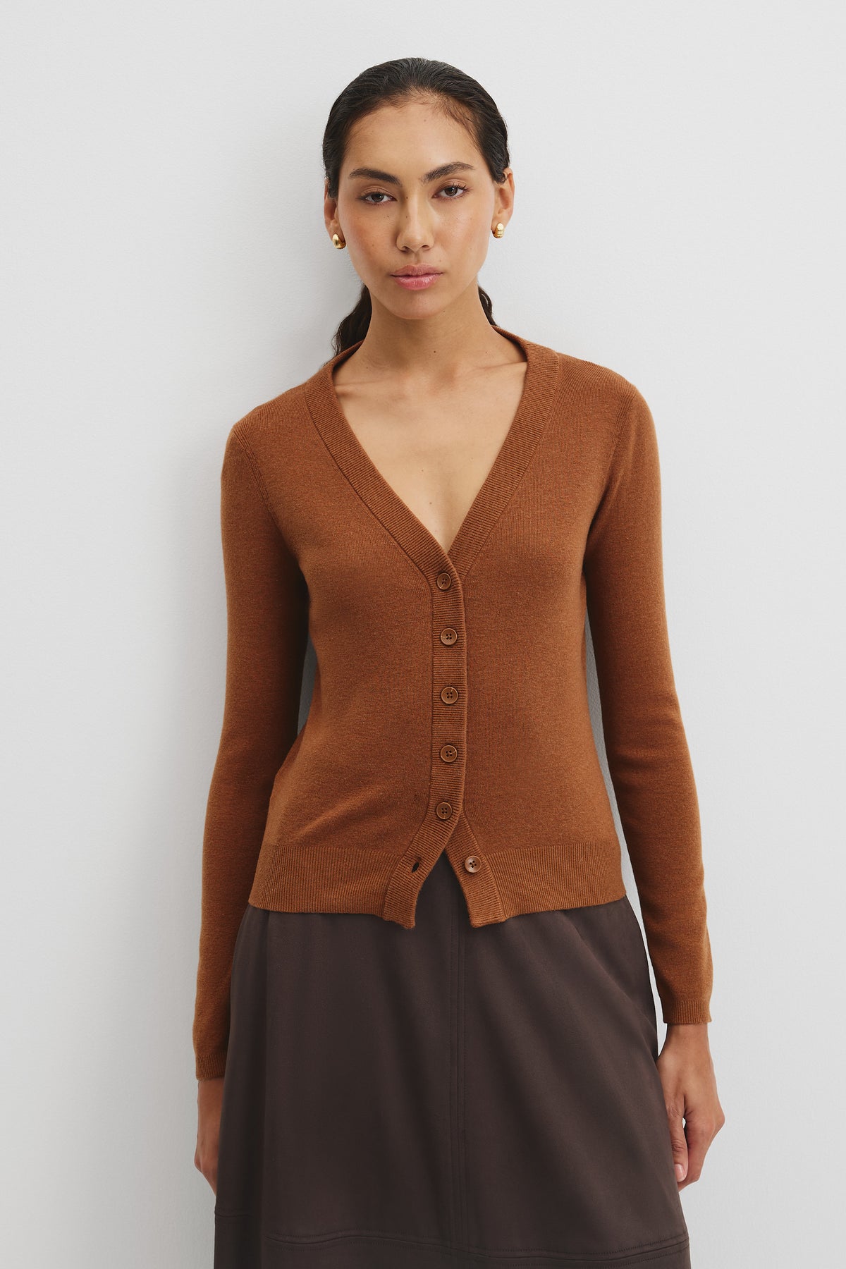 Wool Silk Cardigan
