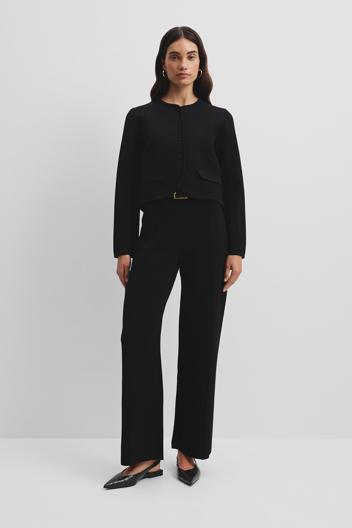 Compact Knit Jacket