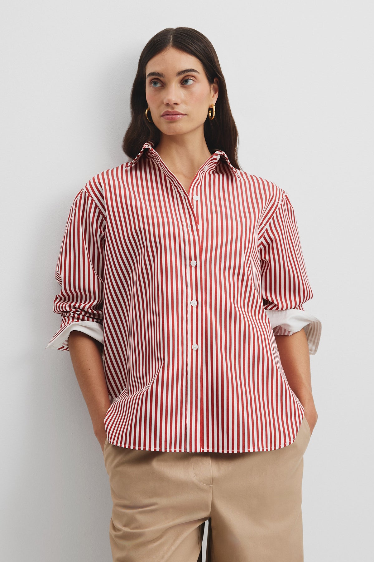 Australian Cotton Classic Stripe Shirt