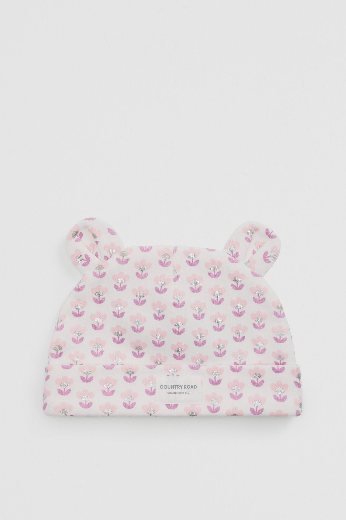 Organically Grown Cotton Newborn Beanie