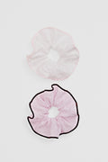 Gingham Scunchie Pack Of 2