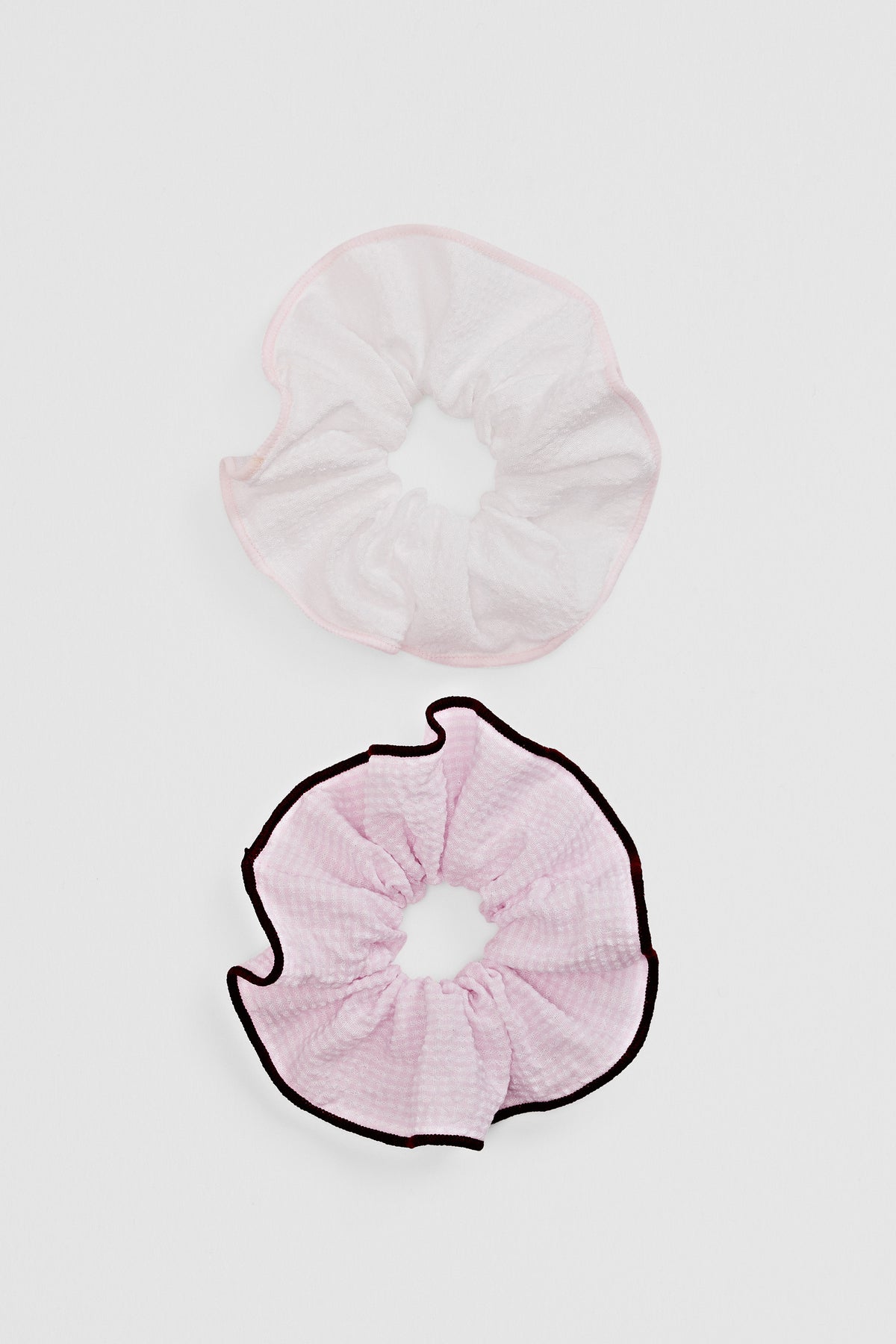 Gingham Scunchie Pack Of 2