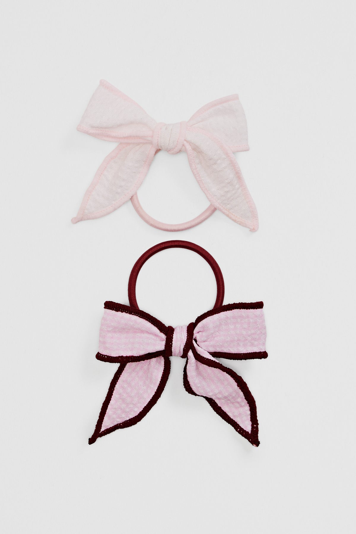 Gingham Hairtie Pack Of 2