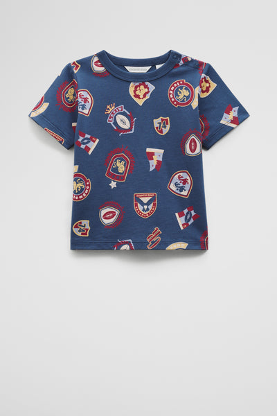 Varsity Motif T-Shirt