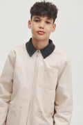 Teen Zip Through Barn Jacket