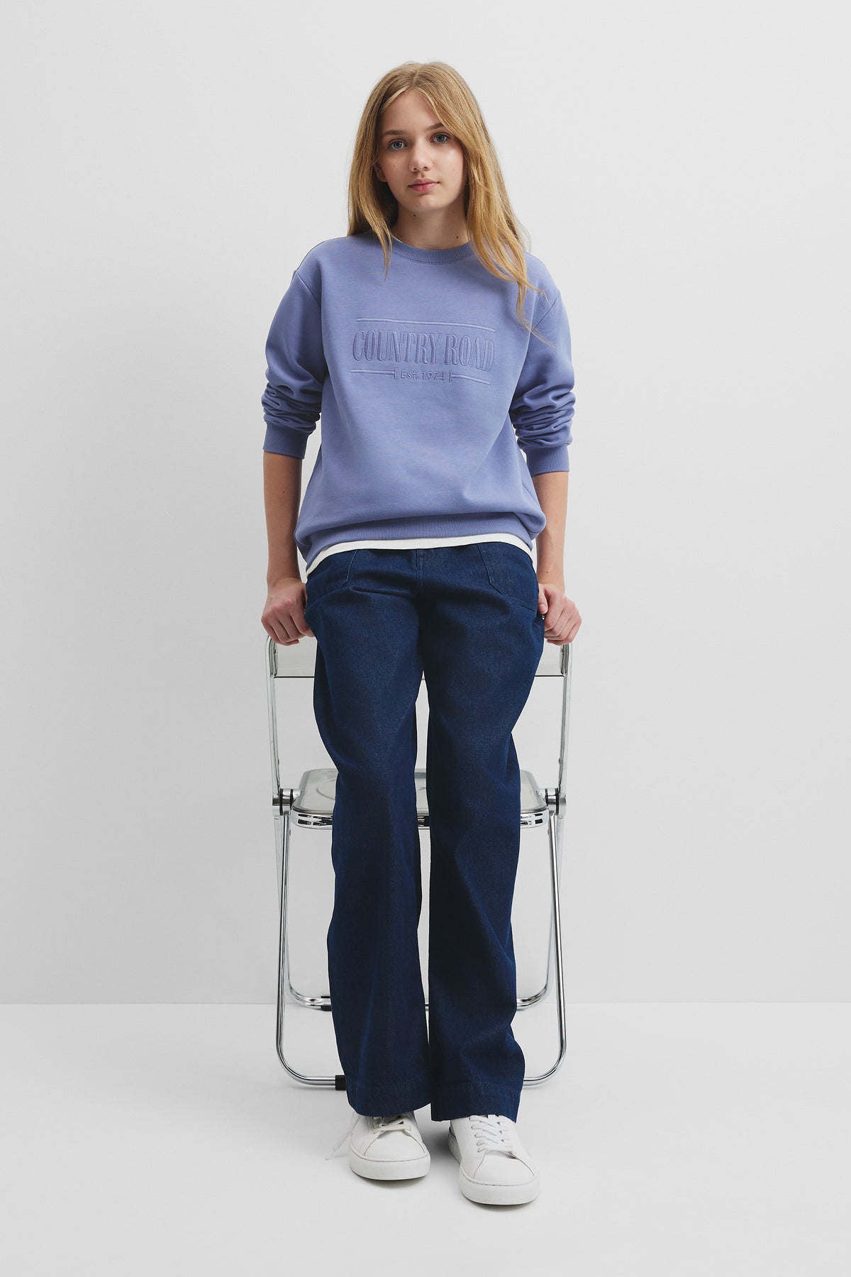 Teen Australian Cotton Relaxed Heritage Sweat