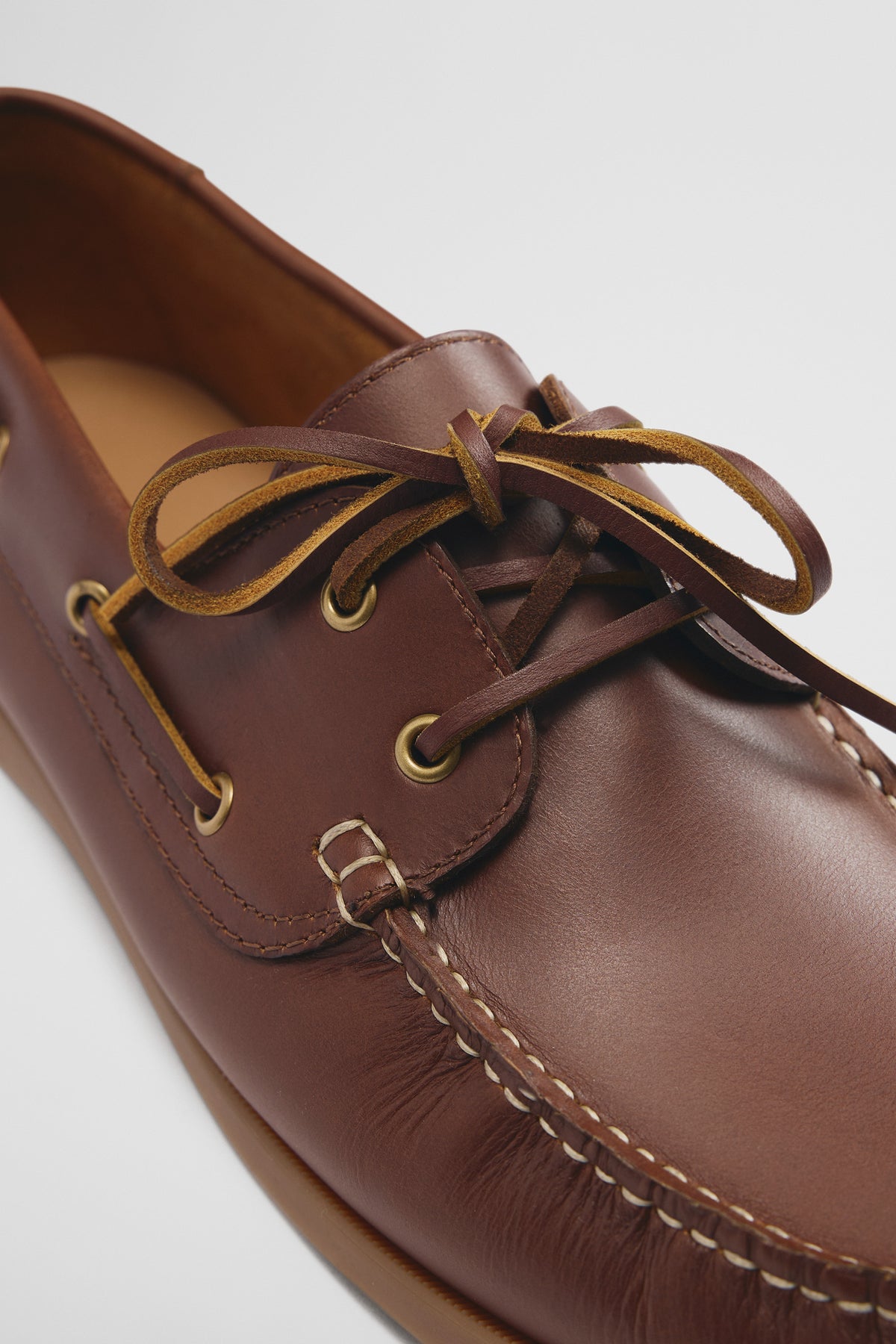 Flynn Leather Boat Shoe