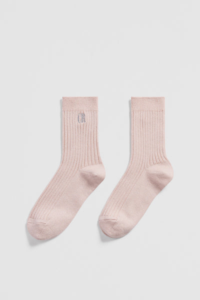 Australian Cotton Blend Country Road Metallic Sock