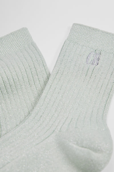 Australian Cotton Blend Country Road Metallic Sock