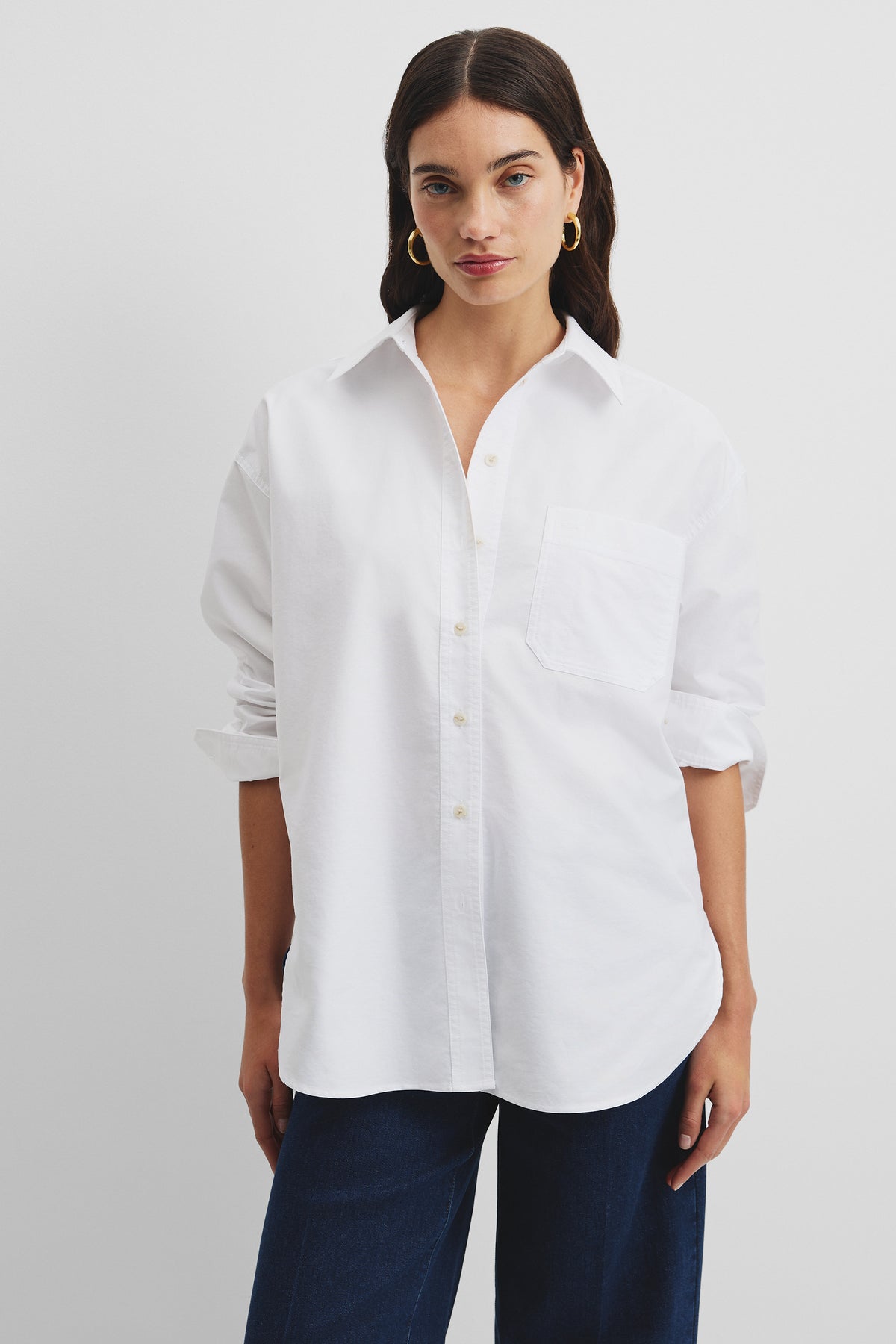 Oversized Australian Cotton Oxford Shirt