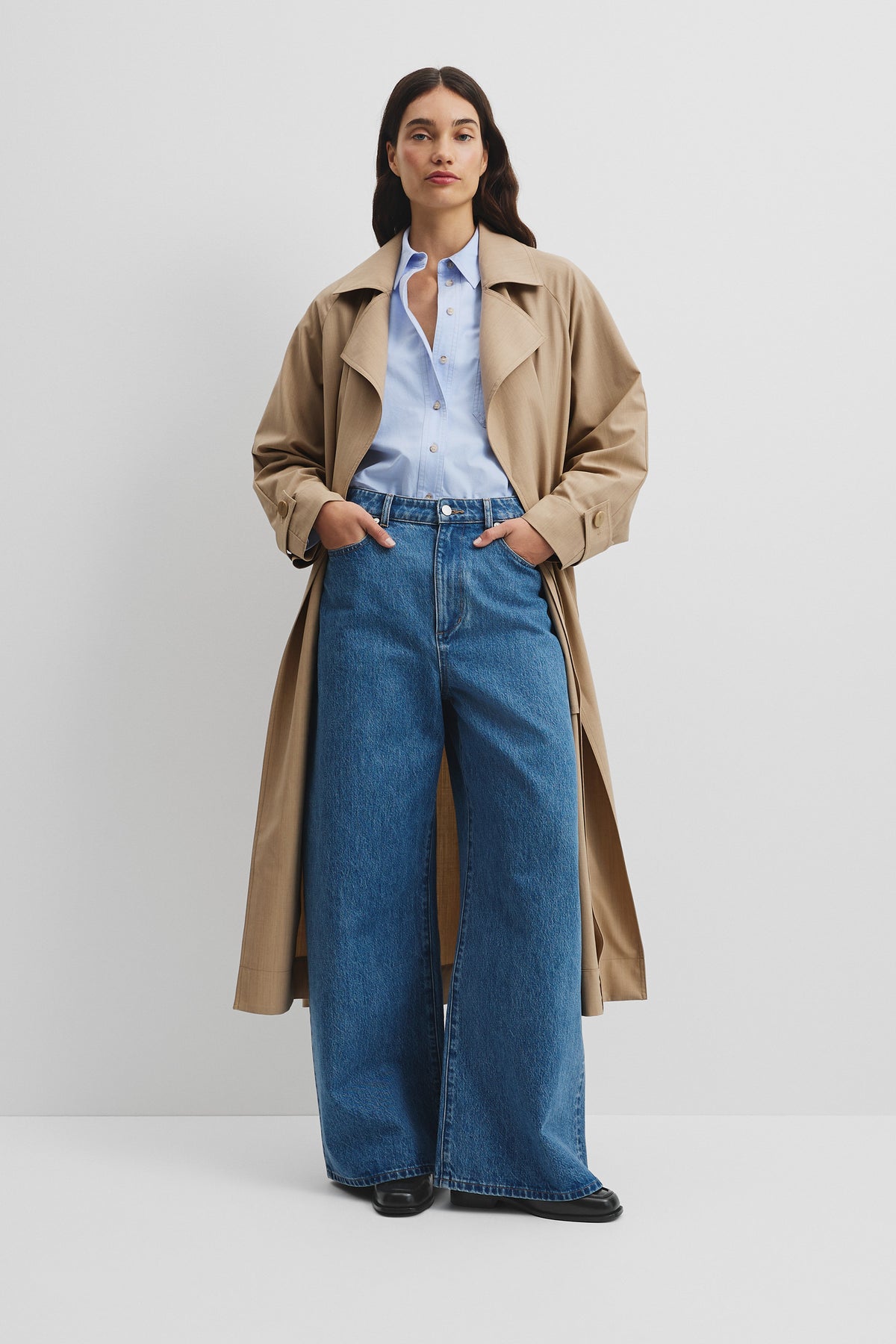 Oversized Australian Cotton Oxford Shirt