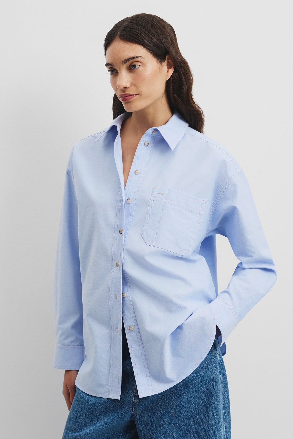Oversized Australian Cotton Oxford Shirt