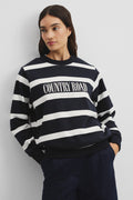 Australian Cotton Stripe Heritage Sweat