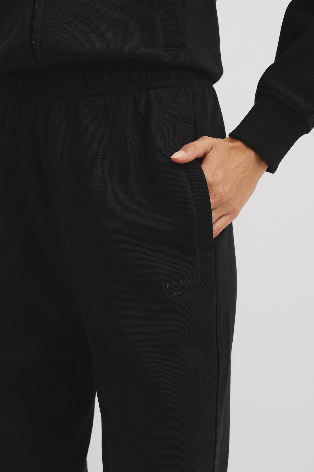 Australian Good Earth Cotton Cuffed Track Pant