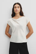 Satin Shell Top