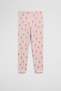 Organically Grown Cotton Blend Bunny Legging