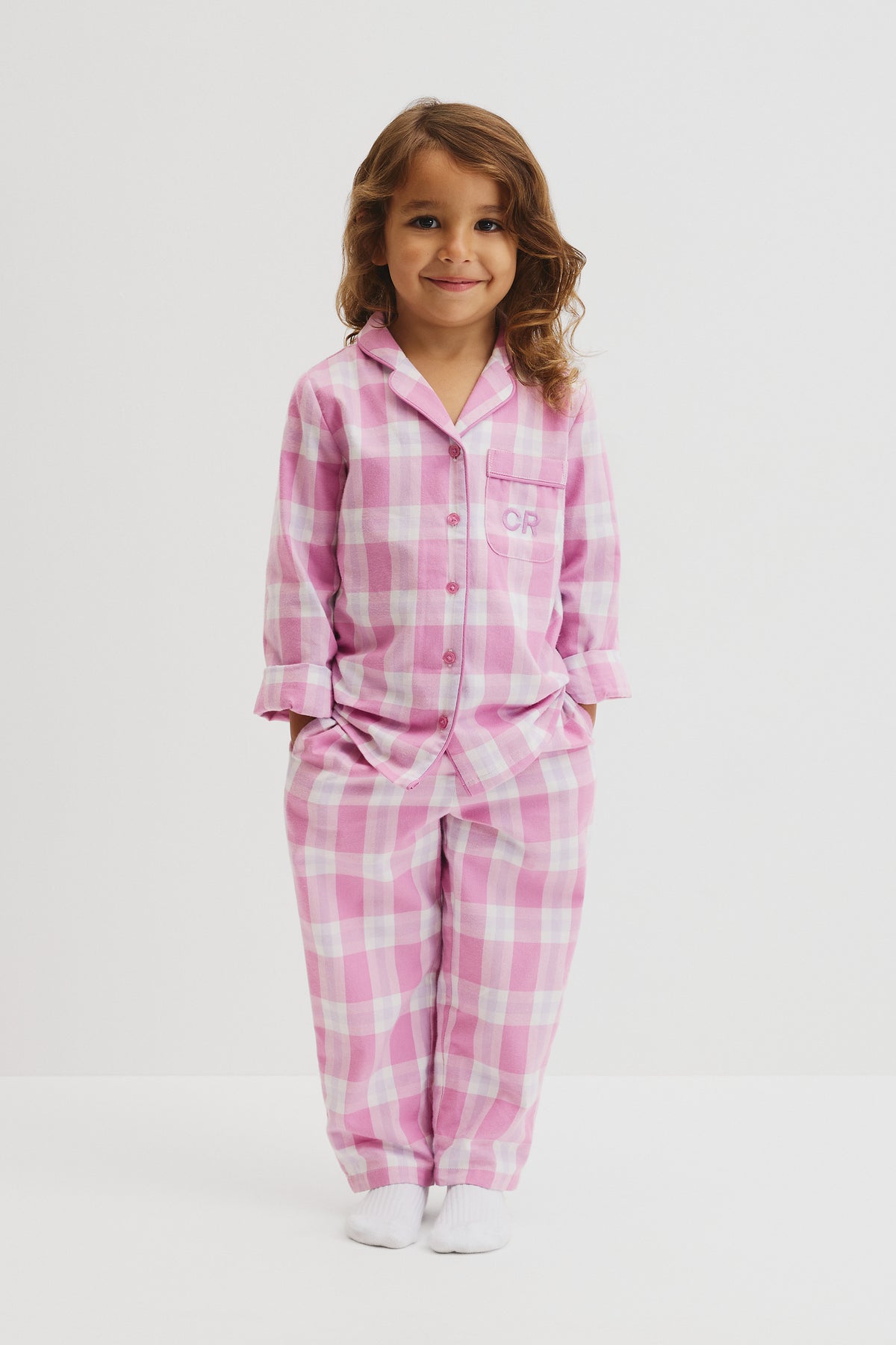 Australian Cotton Flannel Check Pyjama